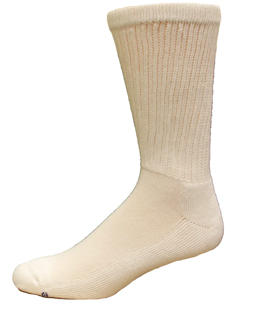 MediPeds Coolmax cushioned crew socks