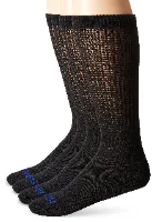 Black, 4 pairs, Men 7-12 / Women 10-13