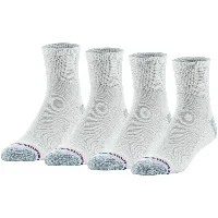 White and grey, 4 pairs, Men 7-12 / Women 10-13