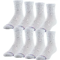 White, 8 pairs, Men 7-12