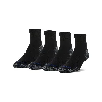 Black and grey, 4 pairs, Men 7-12 / Women 10-13