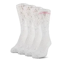 White, 4 pairs, Shoe 6-10