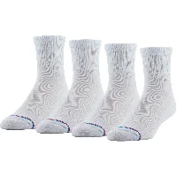 White, 4 pairs, Men 6-9